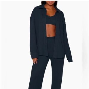 SET ACTIVE LOUNGE BUTTON DOWN OXFORD - S